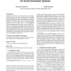 A scalable, collaborative similarity measure for social annotation systems