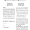 A scalable, robust network for parallel computing