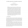 An MDA Approach for Adaptable Components