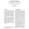 Automating SLA modeling
