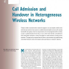 Call Admission and Handover in Heterogeneous Wireless Networks