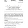 Composing software services in the pervasive computing environment: Languages or APIs?