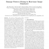 Damage Pattern Mining in Hurricane Image Databases