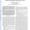 Design and Validation of an Analytical Model to Evaluate Monitoring Frameworks Limits