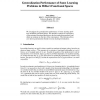 Generalization Performance of Some Learning Problems in Hilbert Functional Spaces
