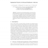 Industrial Practice in Formal Methods: A Review
