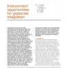 Interconnect opportunities for gigascale integration