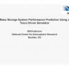 Mass Storage System Performance Prediction Using a Trace-Driven Simulator
