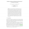 Mobility Models and Behavioural Equivalence for Wireless Networks