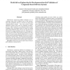 Model-Driven Engineering for Development-Time QoS Validation of Component-Based Software Systems