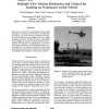 Multiple View Motion Estimation and Control for Landing an Unmanned Aerial Vehicle
