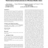 On securely enabling intermediary-based services and performance enhancements for wireless mobile users