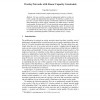 Overlay Networks with Linear Capacity Constraints