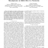 Resource control for the EDCA and HCCA mechanisms in IEEE 802.11e networks