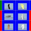 Shape Topics: A Compact Representation and New Algorithms for 3D Partial Shape Retrieval