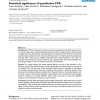 Statistical significance of quantitative PCR