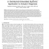 Time-Constrained Failure Diagnosis in Distributed Embedded Systems