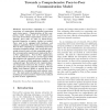 Towards a Comprehensive Peer-to-Peer Communication Model